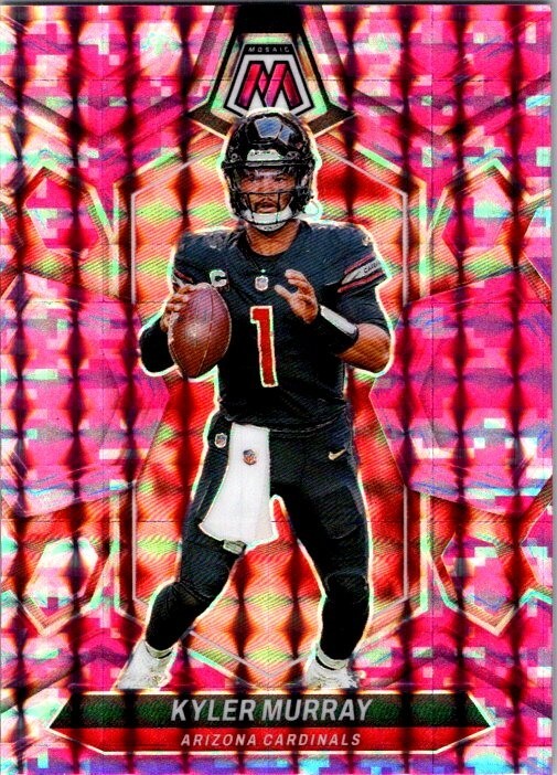 2024 Panini Mosaic Kyler Murray #1 Camo Pink Mosaic Prizm