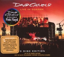 DAVID GILMOUR "LIVE IN GDANSK" 2 CD+DVD NEU