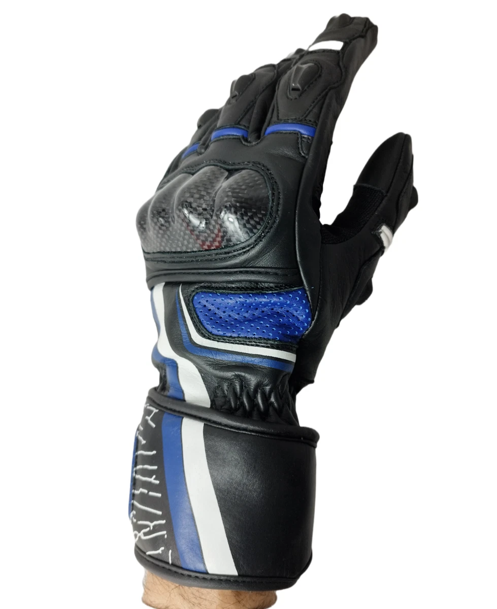 Guanti Moto Mycl Turell Uomo – Vera Pelle E Kevlar, Touch Screen, Rossi, Taglia XXL
