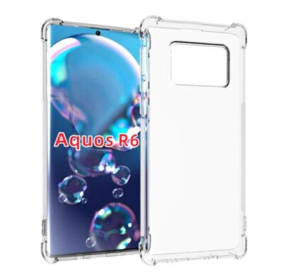 For Sharp Aquos R6 Anti Impact Cornor Protective Clear Gel skin case cover