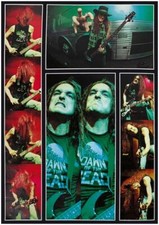Metallica POSTER - Cliff Burton BASS GOD - 17 X 24 Wall PRINT Rickenbacker Aria