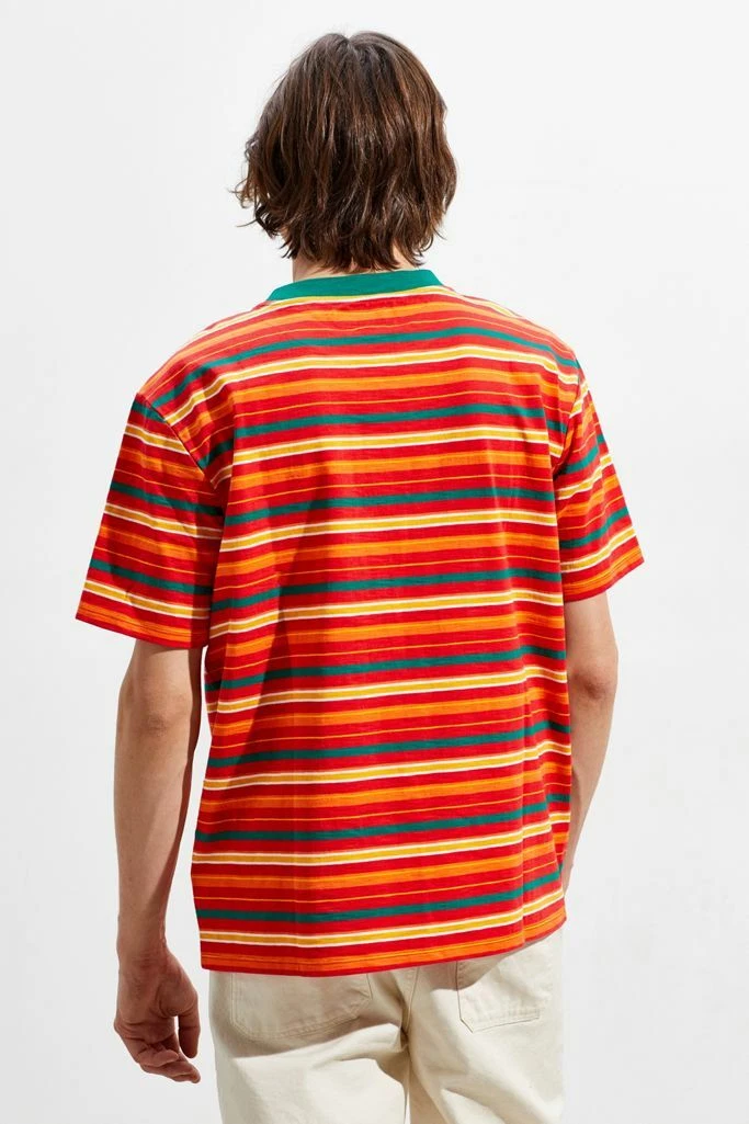 Guess pop clearance art striped tee