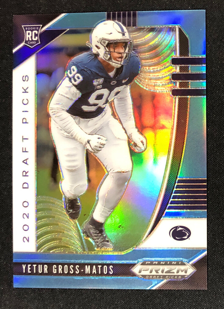 Yetur Gross-Matos Panini Prizm Draft Picks #159 Blue