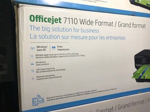 hp 7110 wide format printer