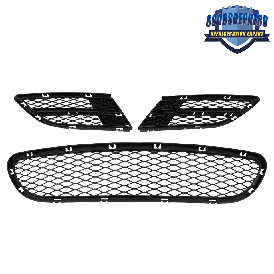 Rejilla de parachoques inferior delantera pintada para BMW Serie 3 E90 E91 325i 328i 2009-2012 Foto 2 de 4