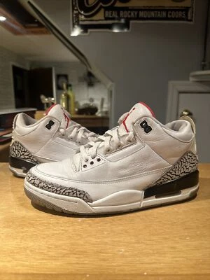 Size 9 - Jordan 3 Retro White Cement 2011 - image 1 of 4