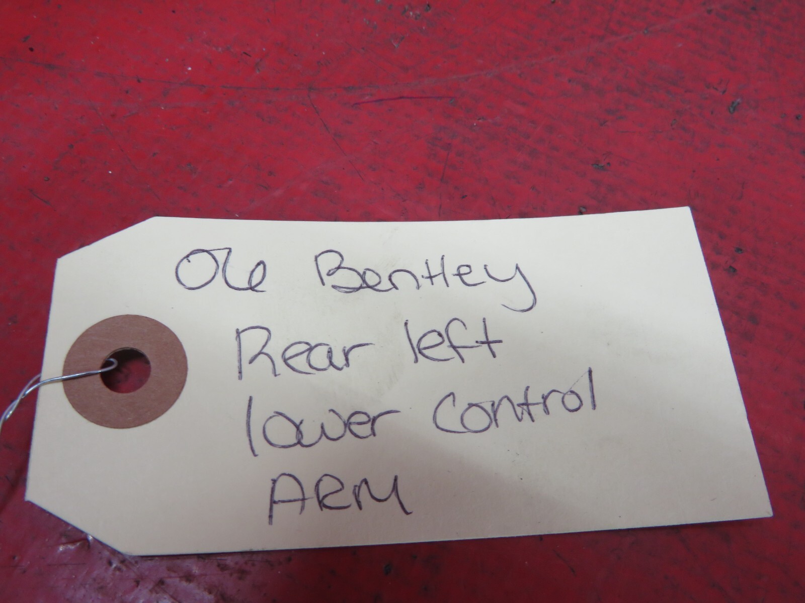 2006 BENTLEY FLYING SPUR LEFT REAR LOWER CONTROL ARM