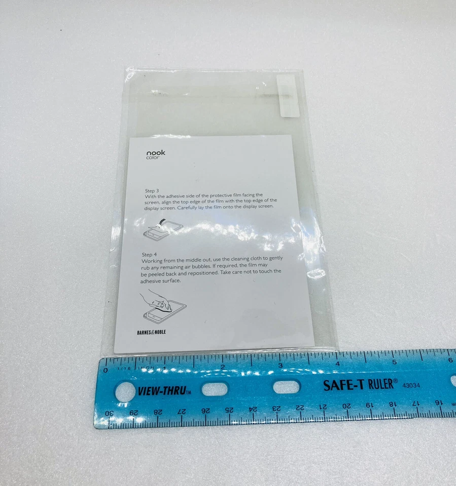 New 1pc Anti-Glare LCD Screen Protector for Barnes&Noble Nook Color 11 - Image 3 of 4