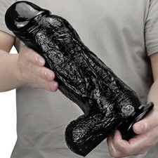 3" Giant-Thick-Girth-Dong-Large-Wide-Huge-Realistic-Dildo-Big-Cock-Dicks-Sex-Toy