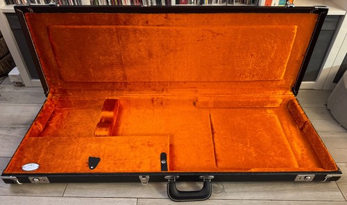 RARE Fender G&G Deluxe Slim Black Tolex AV II 66 Jazzmaster Jaguar Hard Case USA
