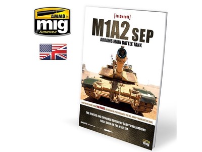 AMMO MIG - M1A2Sep Abrams Main Battle Tank In Detail (English) 5950