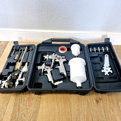 #ad Campbell Hausfeld Spray Gun Kit Car Painting Detailing $49.95