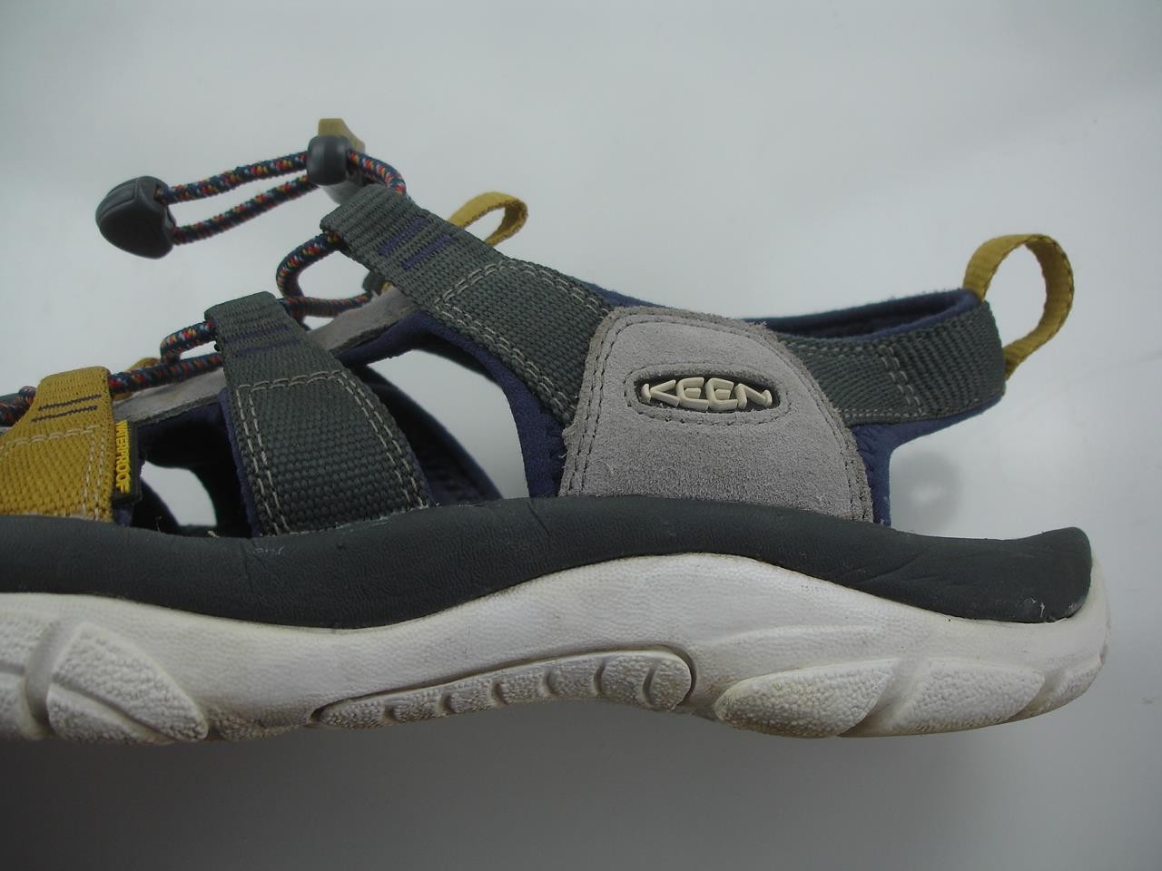 Sandali da trekking Keen uomo 8 5 M Newport Evo H2 gargoyle grigio giallo corona blu