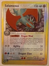 holographic salamence card Pokémon TCG - Dragonite Vstar - 050/078 - Holo