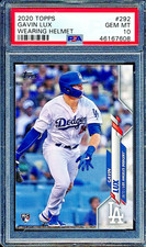 ? 2020 Topps #292 Gavin Lux ROOKIE CARD PSA 10 ?. rookie card picture