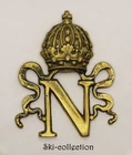 Bronze sconce, coat of arms of Napoleon III. France
