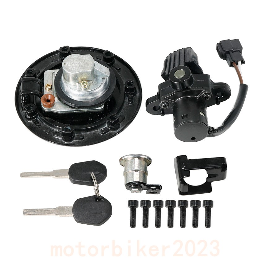 Silver Fuel Gas Tank Cap With Keys For KTM 125 Duke 2017-2020 & RC125 2014-2020