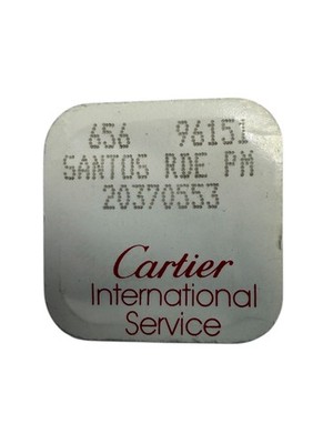 Authentic Cartier Santos RDE PM Component Ref. 20370553 / 656 96151 (Open Pack)