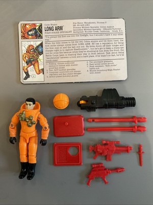 Gi Joe / Action Force Long Arm 1993 Figur 100%