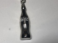 2 INCH Solid 40 Grammes Coca-Cola Metal Keyring Keyfob Sealed MINT