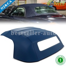 Blue Convertible Soft Top W Glass Window For 1997-2002 Porsche Boxster Blue Convertible Soft Top W Glass Window For 1997-2002 Porsche Boxster