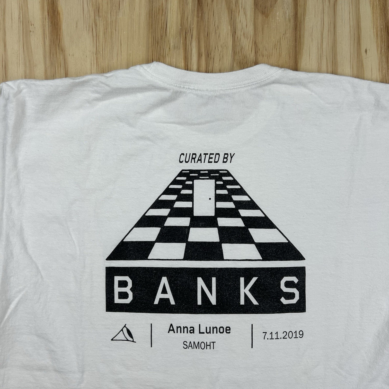 Banks Anna Lunoe Samoht 2019 White Graphic T-Shirt Music