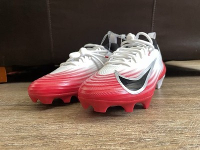 NEW Nike Vapor Speed 3 Football Cleats FB3303-102 Size 7.5 White Red Nike Air Vapor Speed 3 Football Shoes Cleats White Red Men  main image 2