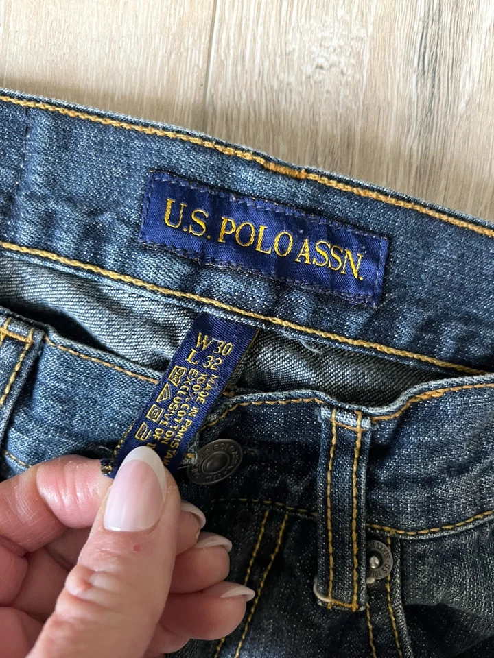 Polo hombre US Assn 30/32 pierna recta oscura Foto 2 de 3