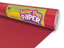 Teacher Created Resources Cranberry Red Better Than Paper  Bulletin Board Roll 
