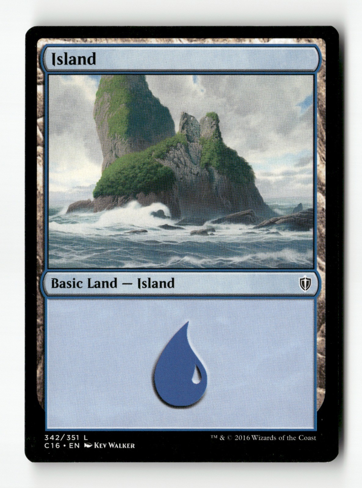Island () L - Commander 2016 342 MP MTG