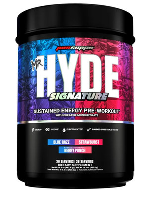 Mr. Hyde Signature Pre-Workout Multi-flavor with Creatine, 72 Servings
