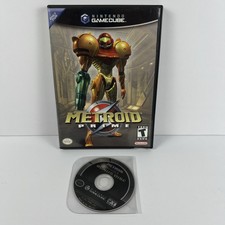 Metroid Prime Gamecube W/ Bonus Metroid Prime 2 Demo Game CIB
