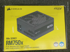 Corsair RM750x 750 Watt Cybenetics Gold ATX Fully Modular Power Supply For Parts