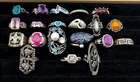 Sterling Silver Rings Lot of 20 Vintage & Modern 86g