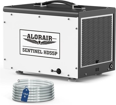 ALORAIR Sentinel HD55P 120 Pint Dehumidifier for Basement with Pump 5y Warranty