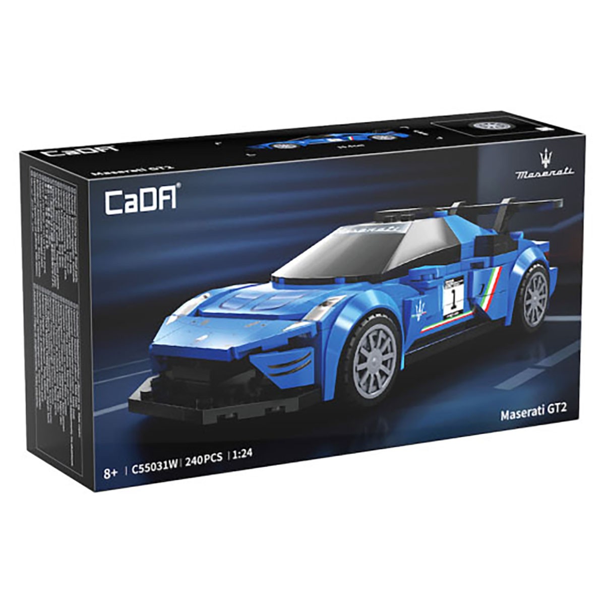 CaDA Maserati MC20 GT2 1:24 240 Pieces Brick Model Kit C55031W - Image 3