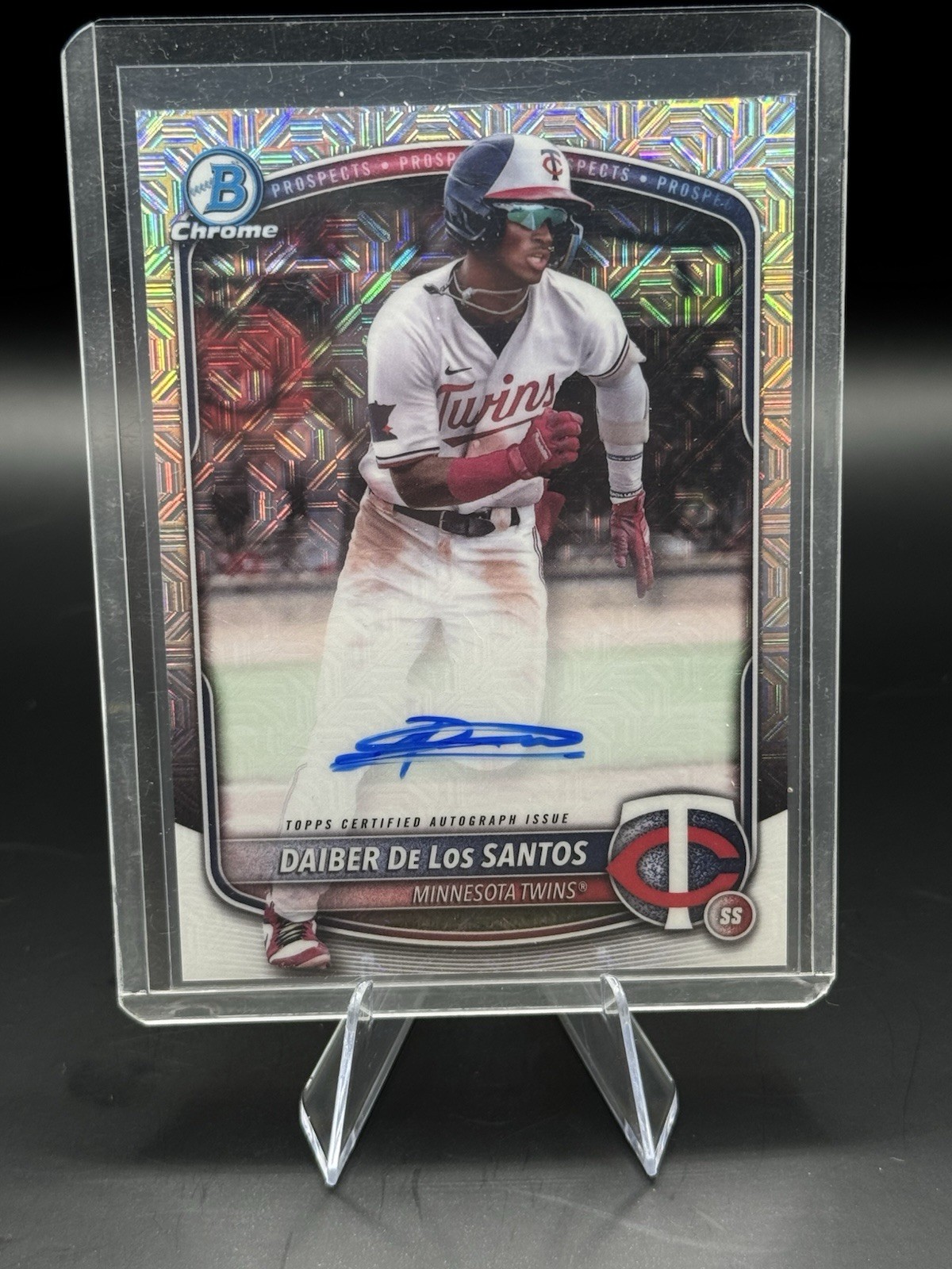 2025 Bowman - Chrome Prospect Mega Box Autographs Daiber De Los Santos #BMA-DD (