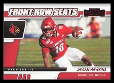 2021 Contenders Draft Picks Front-Row Seats Red #24 Javian Hawkins Louisville