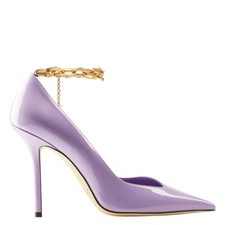 Jimmy Choo Diamond Talura Patent Leather Pumps