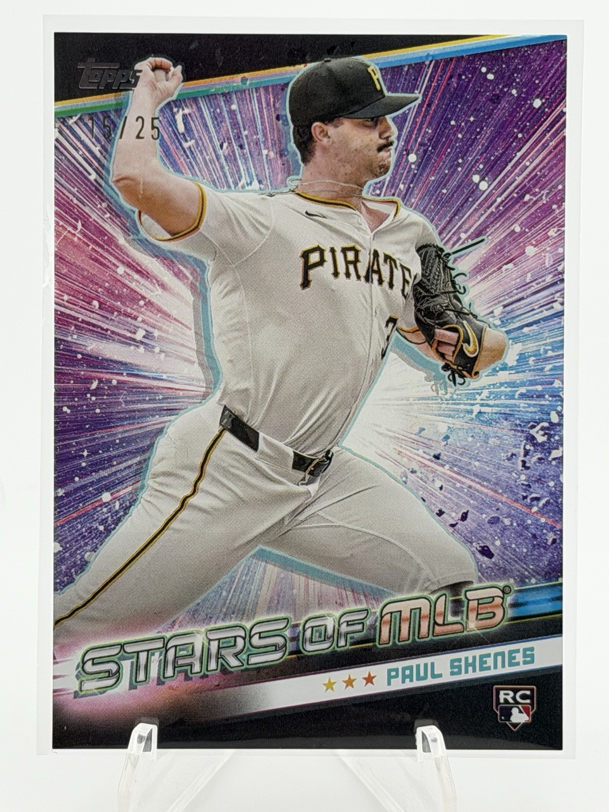 2024 Topps Update Series - Stars of Mlb Paul Skenes #SMLB-64 Black /25 (RC)