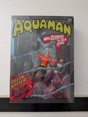 AQUAMAN BETWEEN TWO DOOMS SDCC 2018 MATTEL EXCLUSIVE DC MULTIVERSE 3 PACK NEW