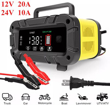 12v24v Lifepo4 Lead Acid Battery Charger 20a Smart Automatic Charger For Truck 12v24v Lifepo4 Lead Acid Battery Charger 20a Smart Automatic Charger For Truck
