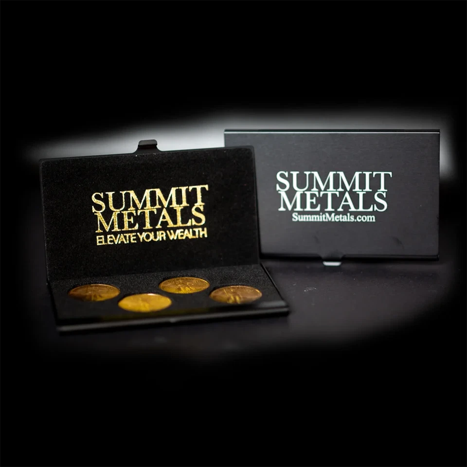 Summit Metals 1/4th oz Gold Wallet (4 Slot) - Image 2 of 3