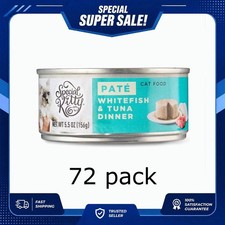 72 pack Purina Friskies Prime Filets Salmon and Beef Sauce Wet Cat Food 5.5oz