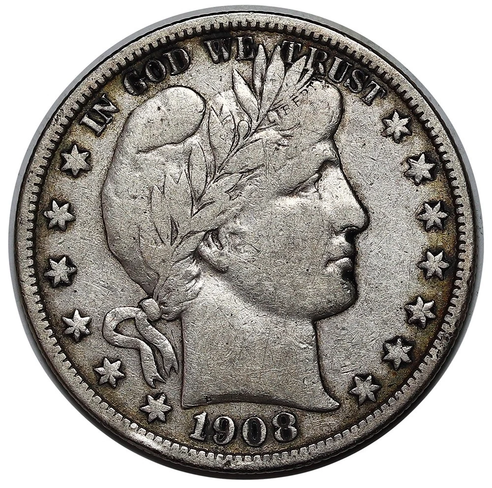 25+ 1908 Year Barber Half Dollars (1892-1915) for sale | Updated