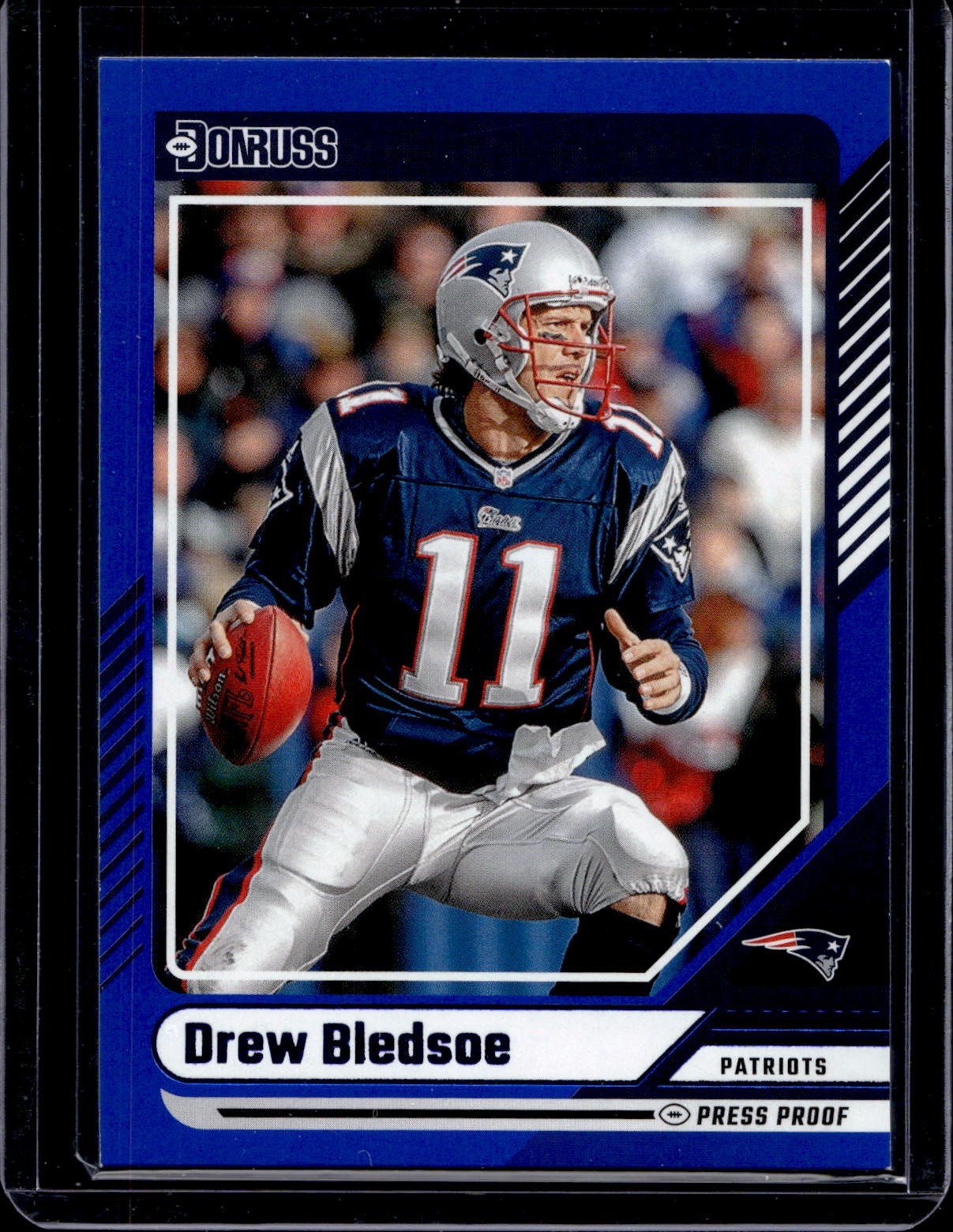 2024 Donruss #225 Drew Bledsoe Press Proof Blue
