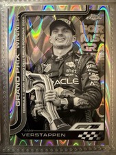 2025 Topps Chrome F1 Max Verstappen #99 Base Set Emilia-Romagna GP Red Bull
