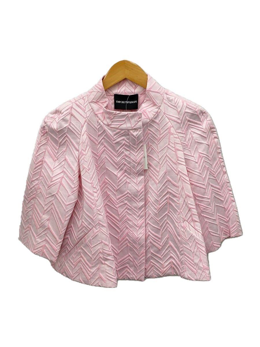 EMPORIO ARMANI ALTRA GIACCA 36 COTONE ROSA FANTASIA TOTALE 5NG36T 52106