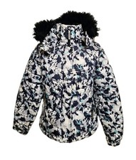 Superdry Fiji Ski Jacket Womens  Puffer Quilt Luxury Camo Padded Coat UK 16 - L