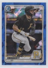 2020 Bowman Chrome Draft Sapphire Edition Travis Swaggerty #BD-47 6k8